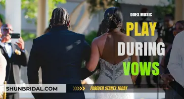 Does Music Play During Vows? A Guide to Wedding Ceremony Soundtracks