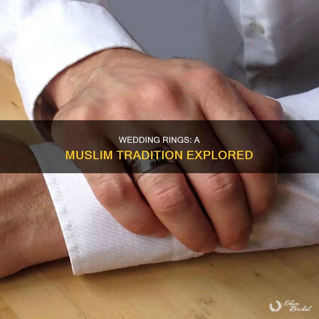 does muslims have a wedding ring