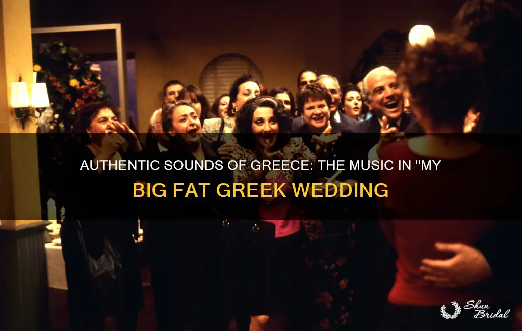 does my big fat greek wedding have real greek music