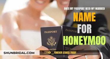 Honeymoon Travel: Passport Name Change and Marriage Status