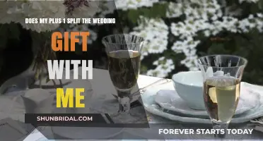 Should Your Plus-One Share the Wedding Gift with You?