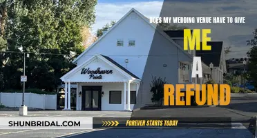 Your Wedding Venue: When and How to Get a Refund