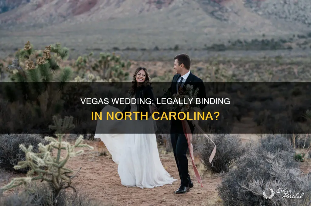 does nc honor vegas wedding