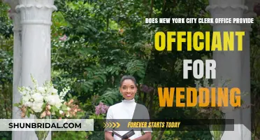 NYC Clerk's Office: Can They Officiate Your Wedding Ceremony?