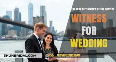 Witnesses for NYC Weddings: Does the Clerk's Office Help?
