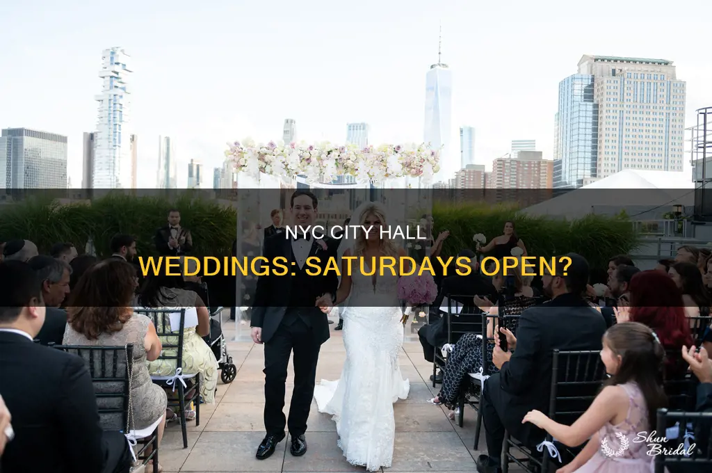 does nyc city hall do weddings on saturdays