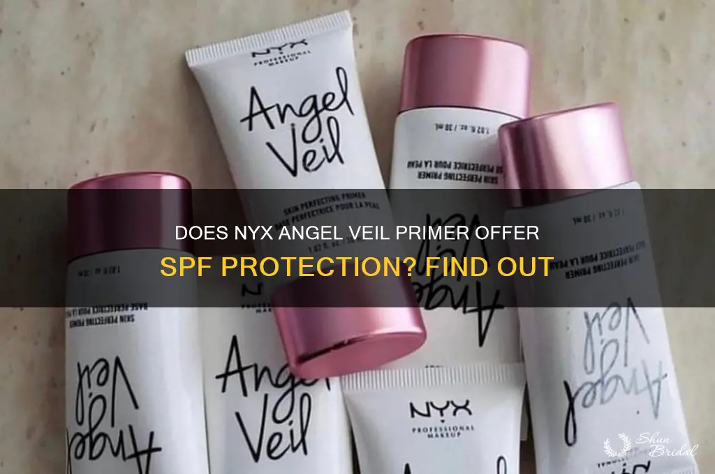 does nyx angel veil haev spf