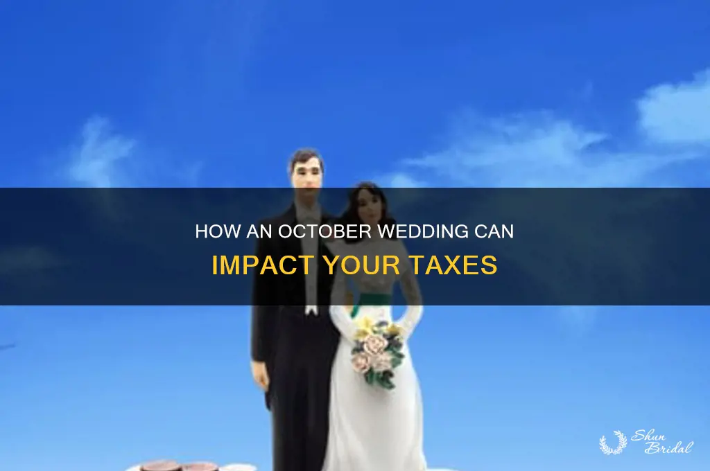does october wedding effect my taxes