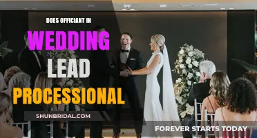 Does the Wedding Officiant Lead the Processional? Key Insights