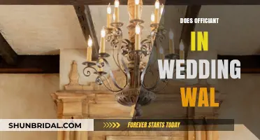 Does the Officiant in a Wedding Walk Down the Aisle?