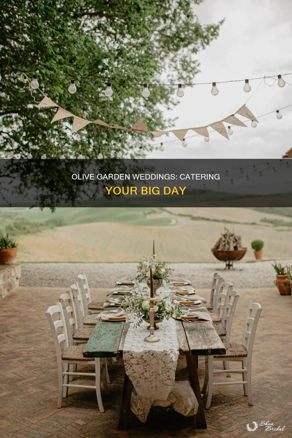 does olive garden cater weddings