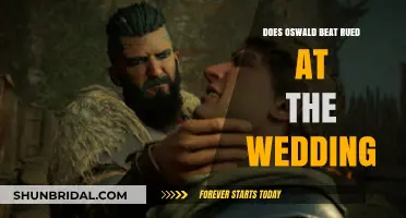 Oswald's Wedding Win Over Rued