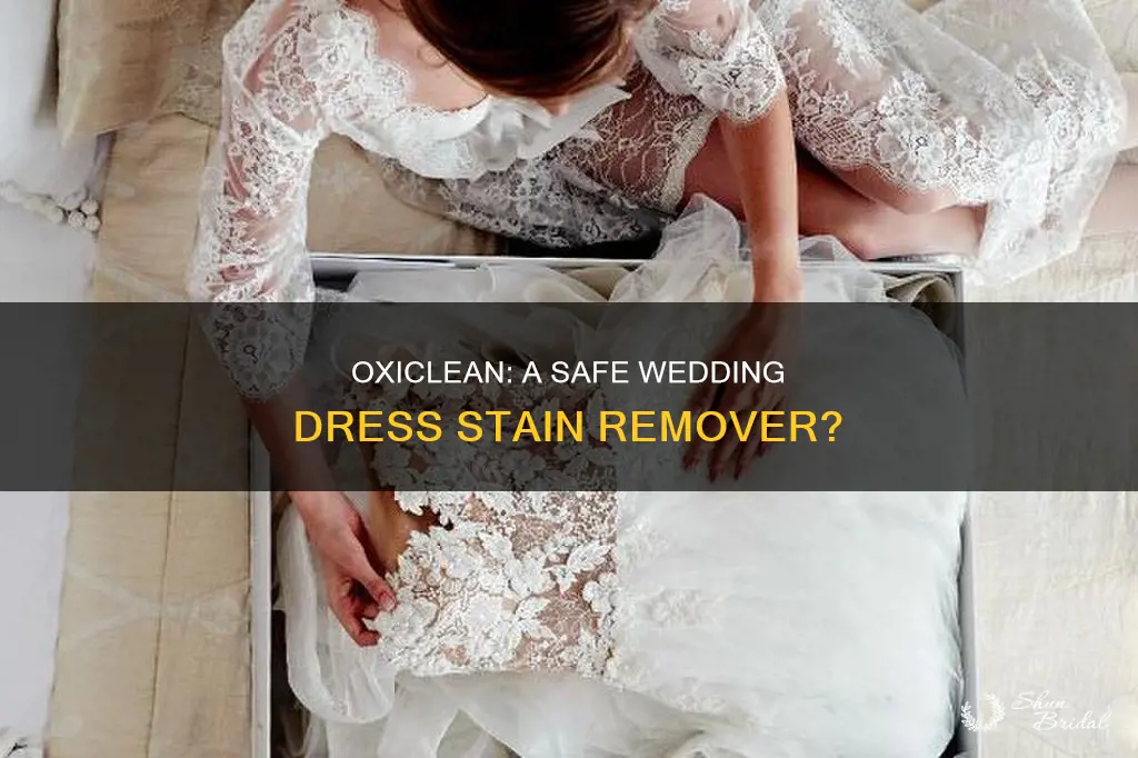 does oxiclean work on wedding dresses