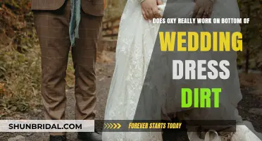 Oxy's Power: Removing Dirt from Wedding Dresses