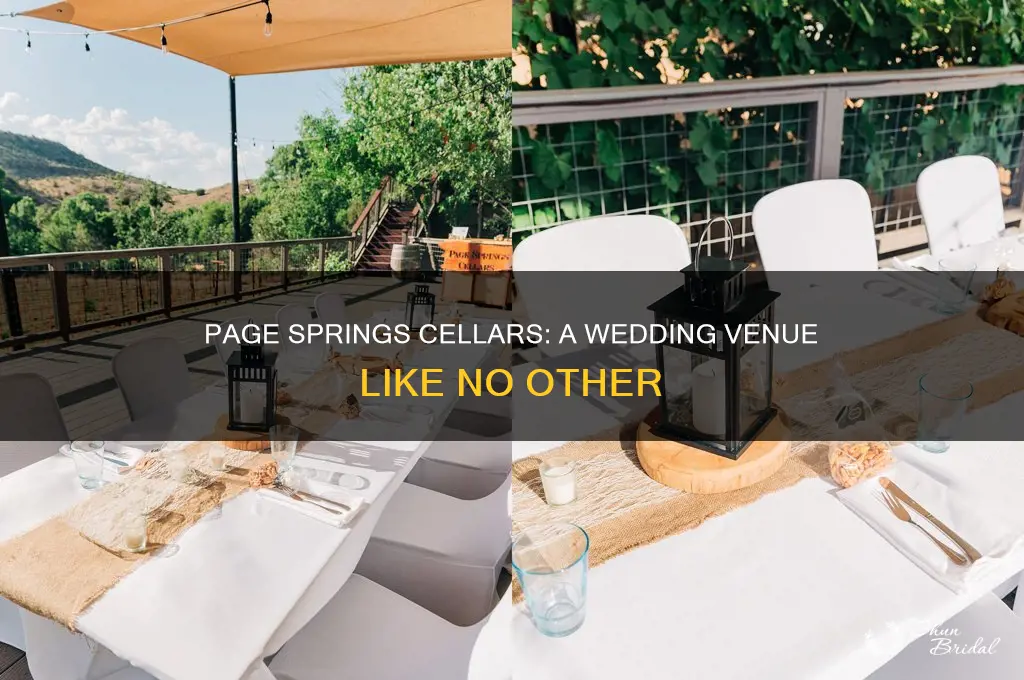 does page springs cellars wedding