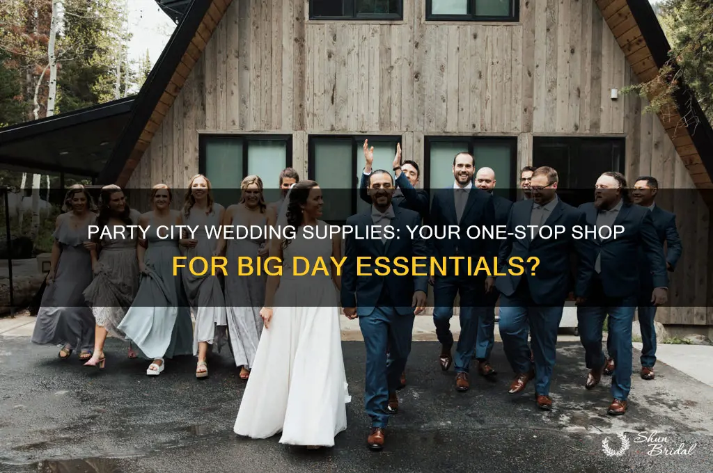 does party city have wedding supplies