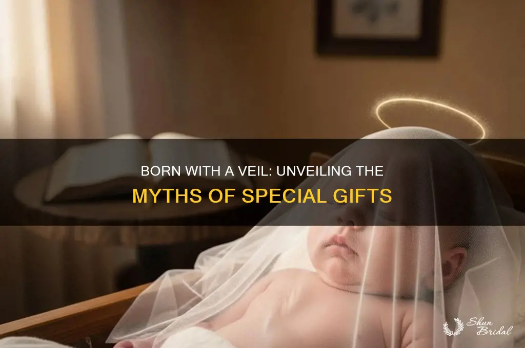does people born with face veil have special gifts