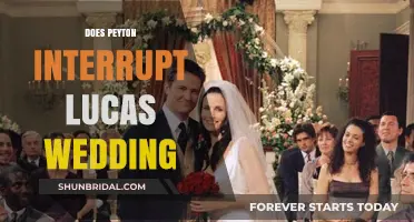 Peyton's Interruption: Lucas' Wedding Drama