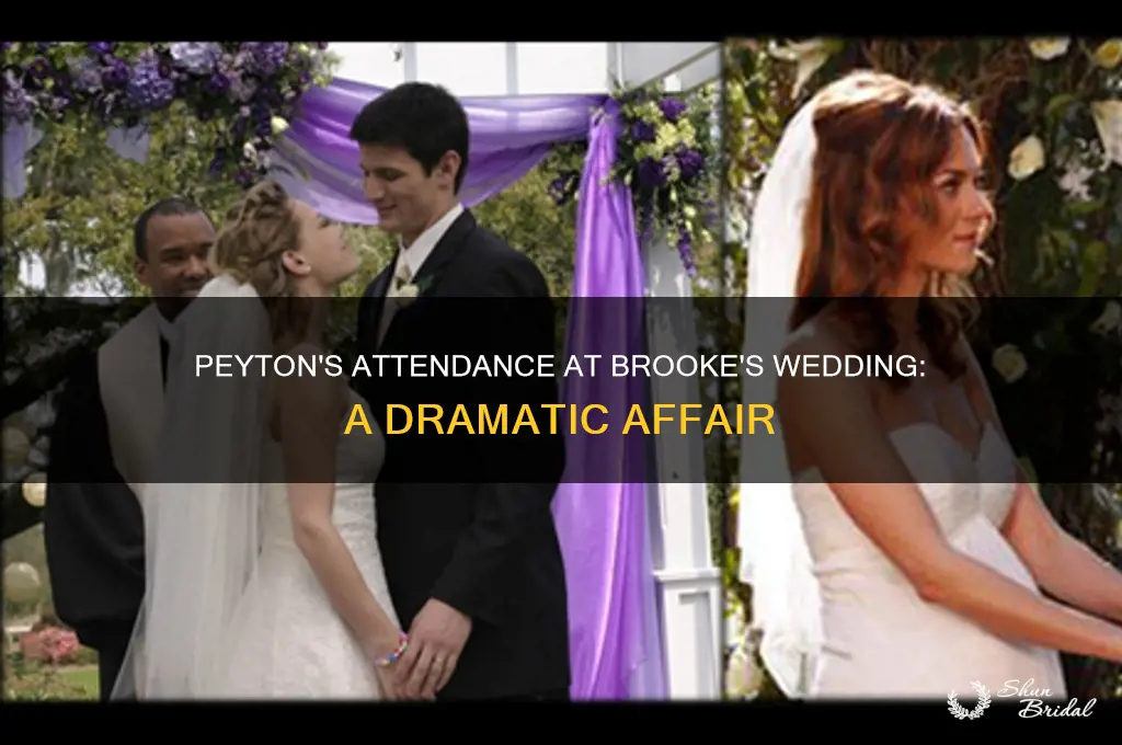does peyton miss brooke