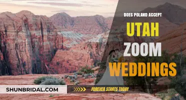 Utah Zoom Weddings: Legal in Poland?