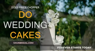 Wedding Cakes: Price Chopper's Offerings and Options