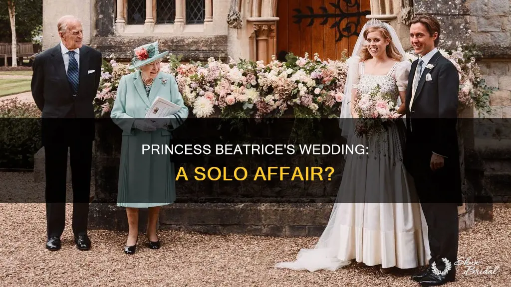 does princess beatrice have a wedding date