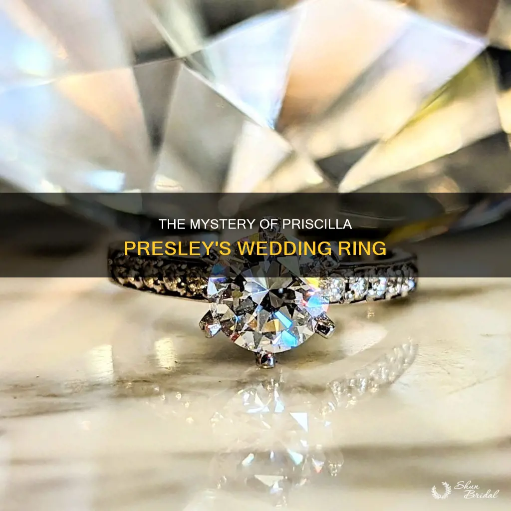 does priscilla presley still have her wedding ring