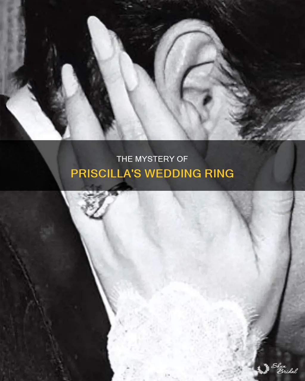 does priscilla still have her wedding ring from elvis