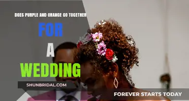 Purple and Orange: A Bold Wedding Color Combo That Works?