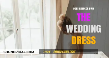 How Rebecca Almost Ruined the Wedding Dress