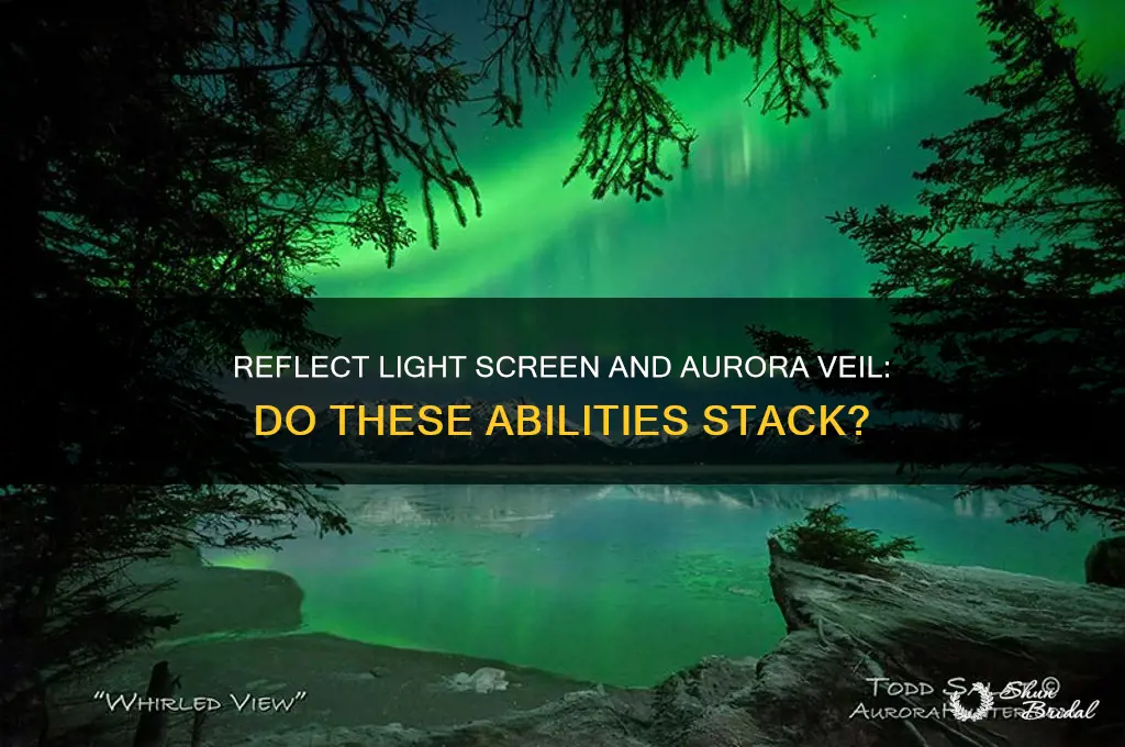 does reflect ight screen stack with aurroa veil