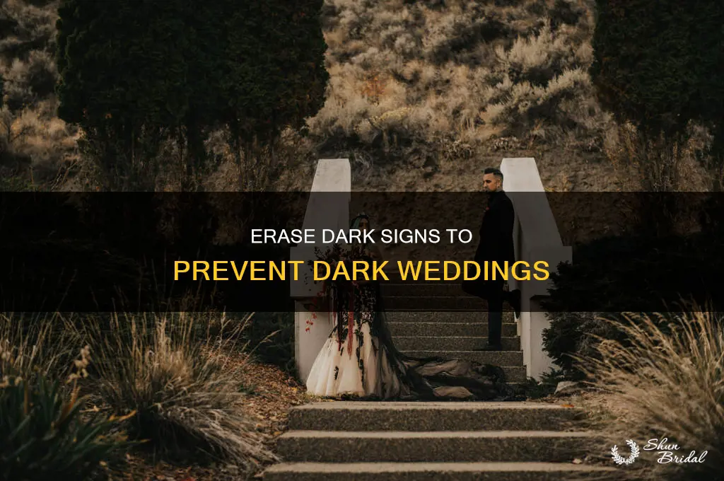 does removing dark sign end dark wedding