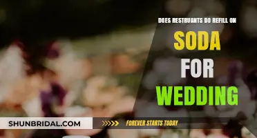 Wedding Soda Refills: What's the Restaurant Policy?