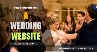Richard Fink's Wedding Website: A Digital Celebration