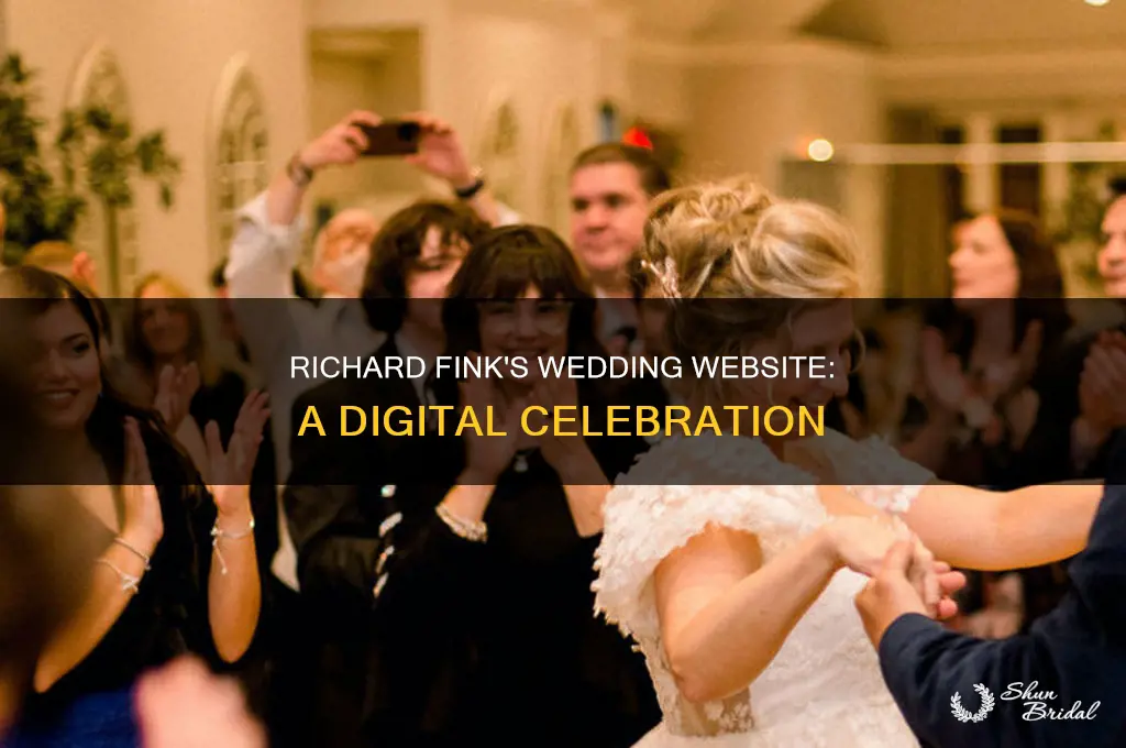 does richard fink have a wedding website