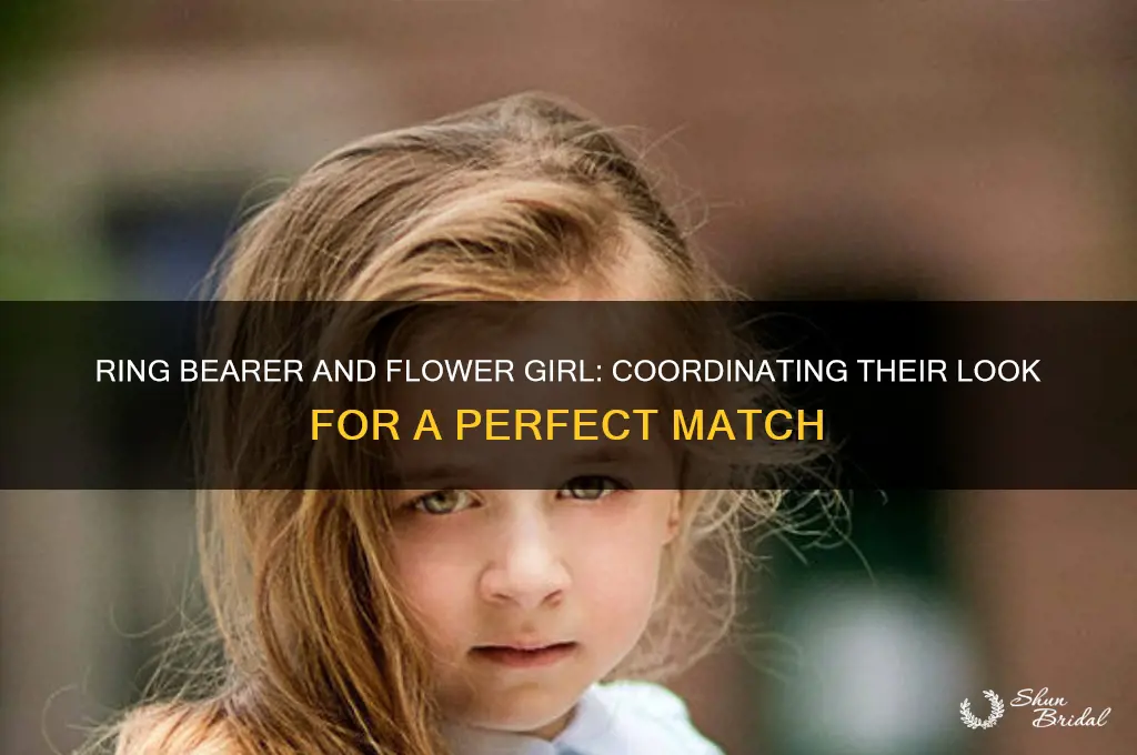 does ring beaer match flower girl