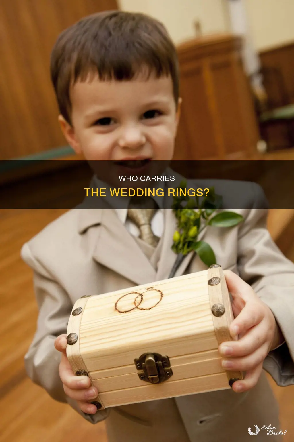 does ring bearer carry both rings