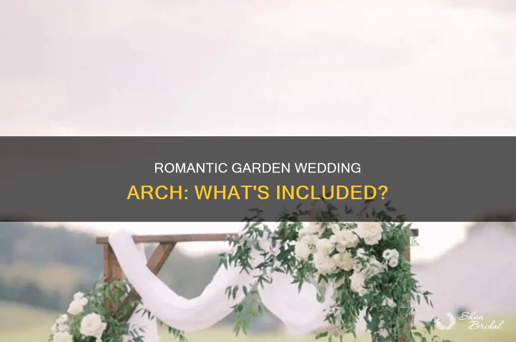 does romantic garden stuff come with wedding rch
