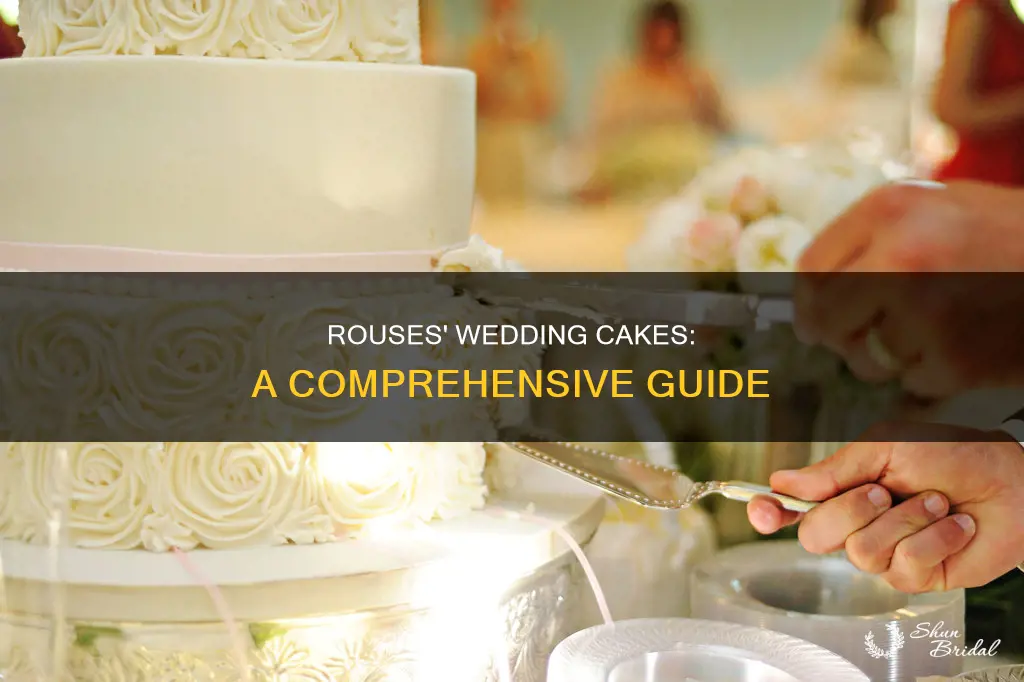 does rouses do wedding cakes