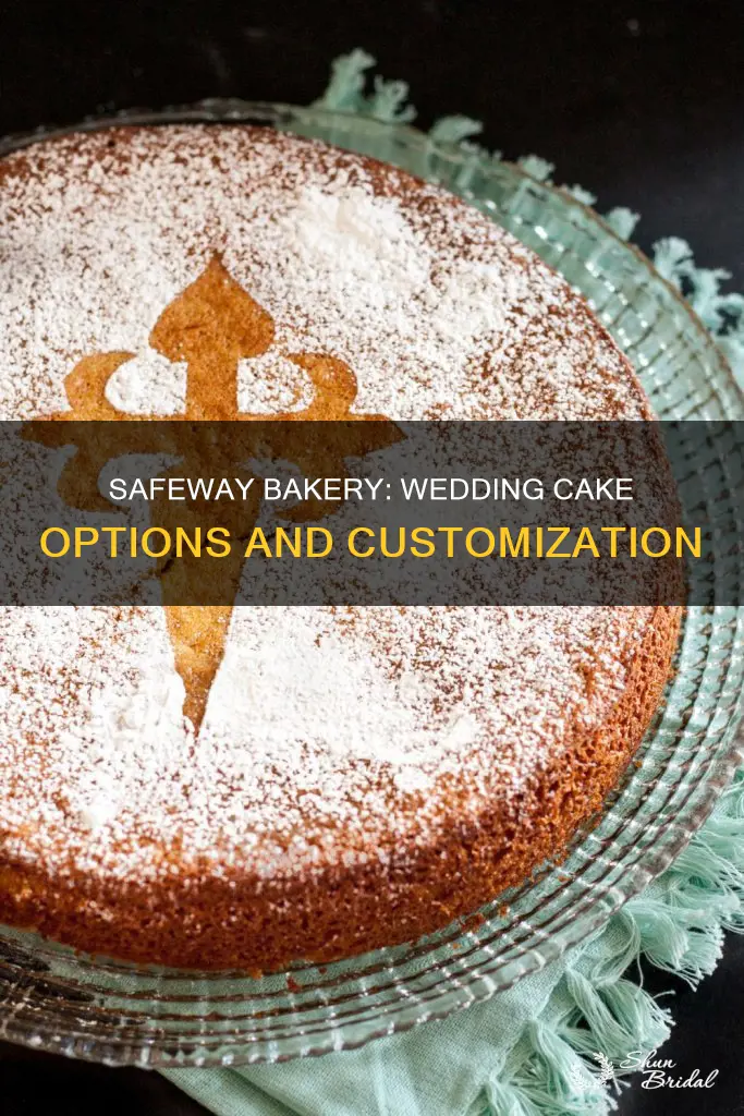 does safeway bakery make wedding cakes