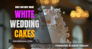 White Wedding Cakes: Safeway's Offerings for Your Special Day