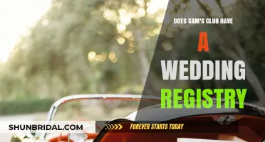 Sam's Club Wedding Registry: Everything You Need to Know