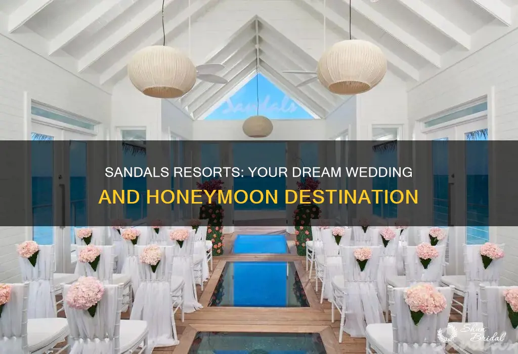 does sandals have a wedding registry