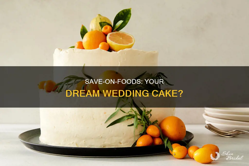 does save on foods make wedding cake