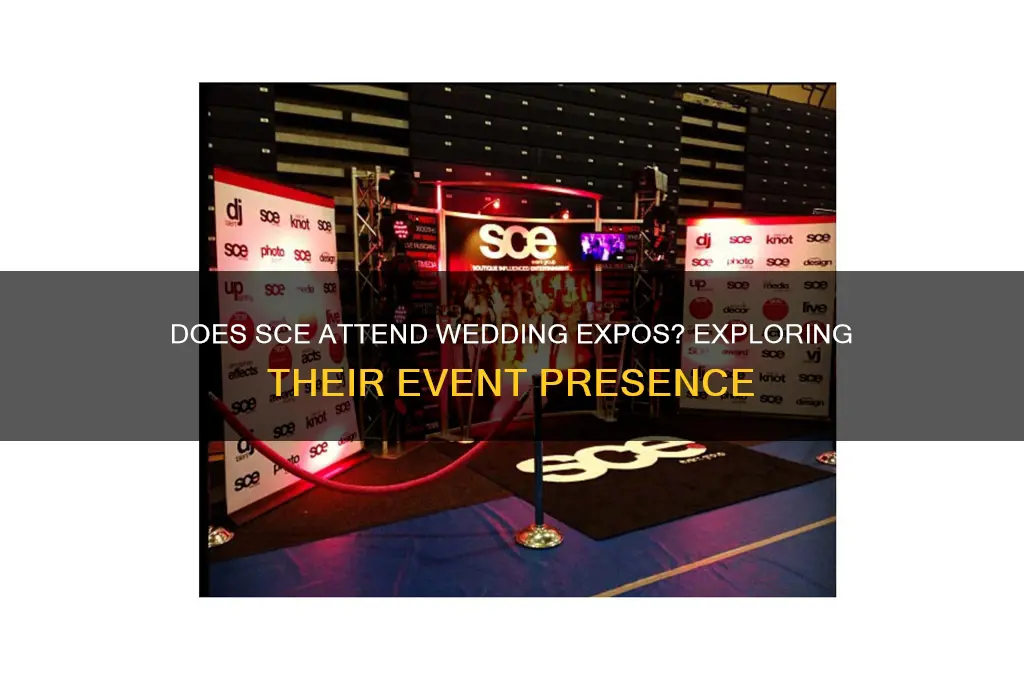 does sce go to wedding expos
