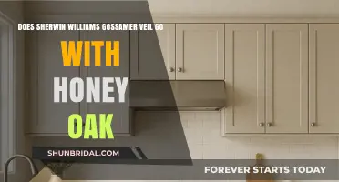 Gossamer Veil and Honey Oak: A Perfect Color Match?