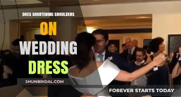 Shortening Wedding Dress Shoulders: Does It Work?