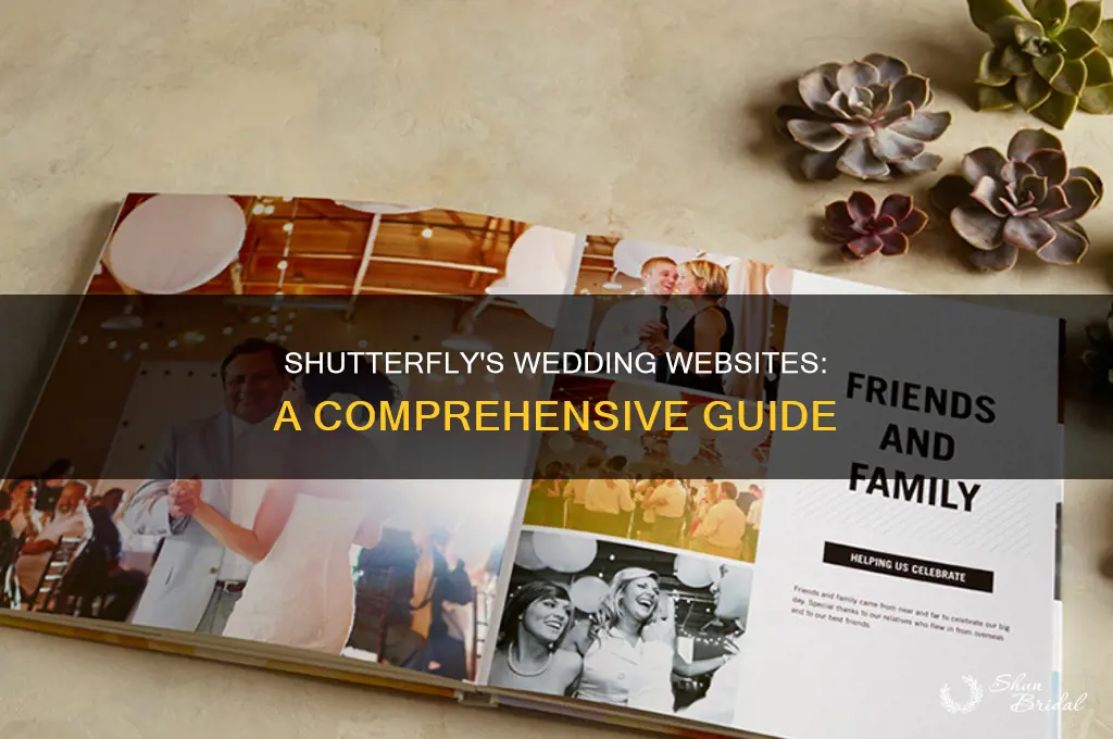 does shutterfly do wedding websites