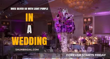Silver and Light Purple: A Perfect Wedding Color Match?