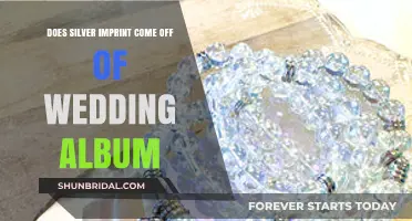 Wedding Album Woes: Silver Imprint Removal